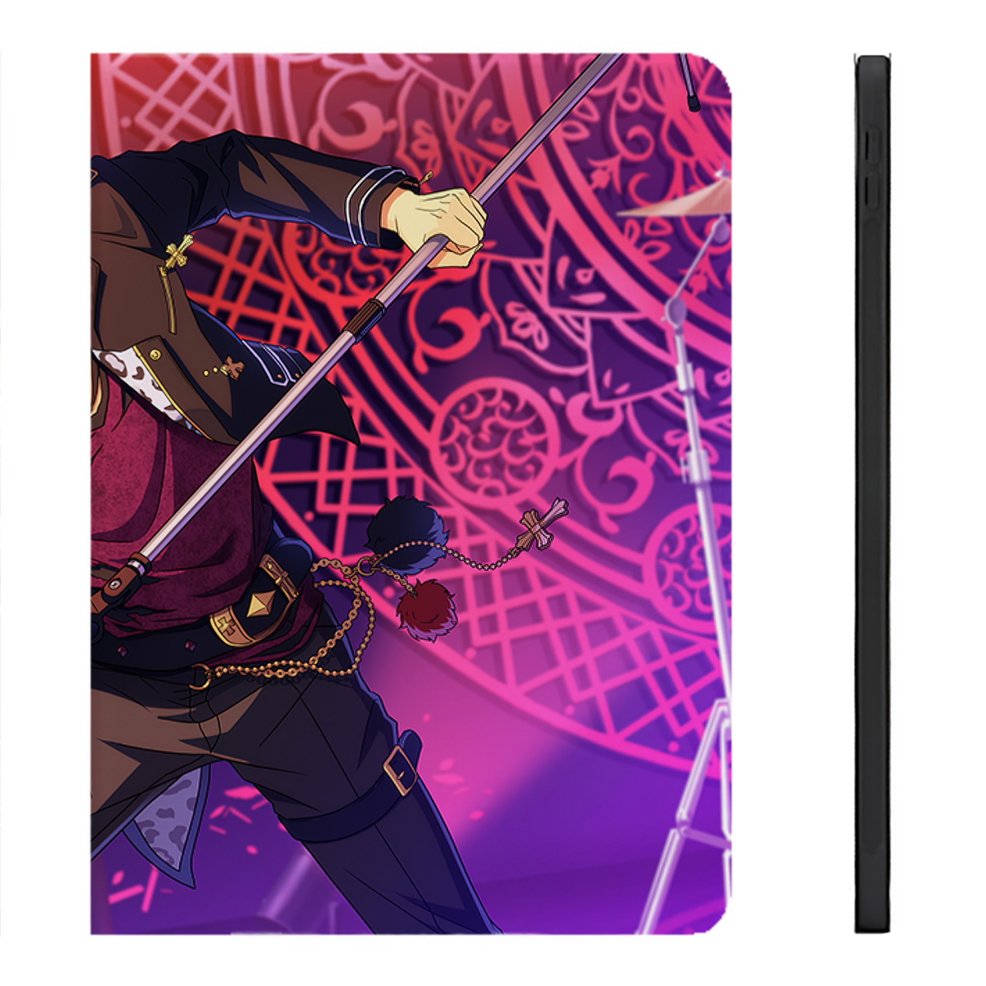 （画像用） あんさんぶるスターズ! Ensemble Stars IPadケース ペンホルダー付き ブックスタイルデザイン
